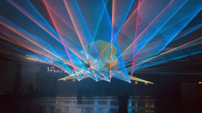 Obtenir un devis gratuit pour la création d'un show lumineux laser avec personnalisation pour le lancement de votre produit à Avignon
